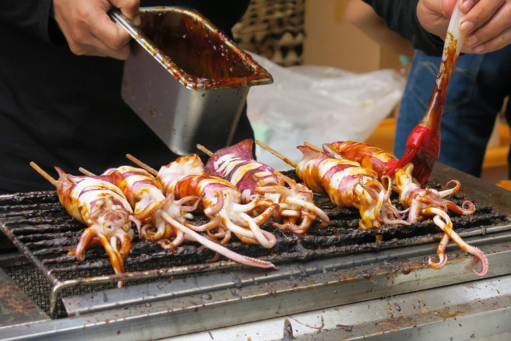 Review Ikayaki (grilled squid): A Timeless Japanese Street Food Treasure